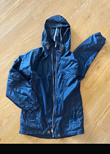 Boys navy hooded full - navy, zip