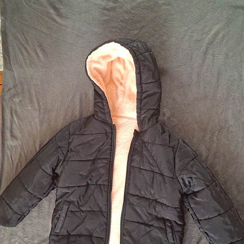 Shein kids black puffer - shein,