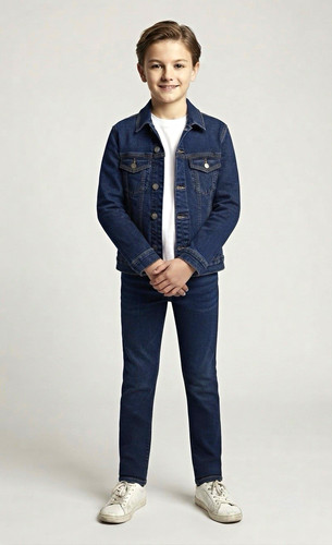 Trader boys blue denim jacket - boys,